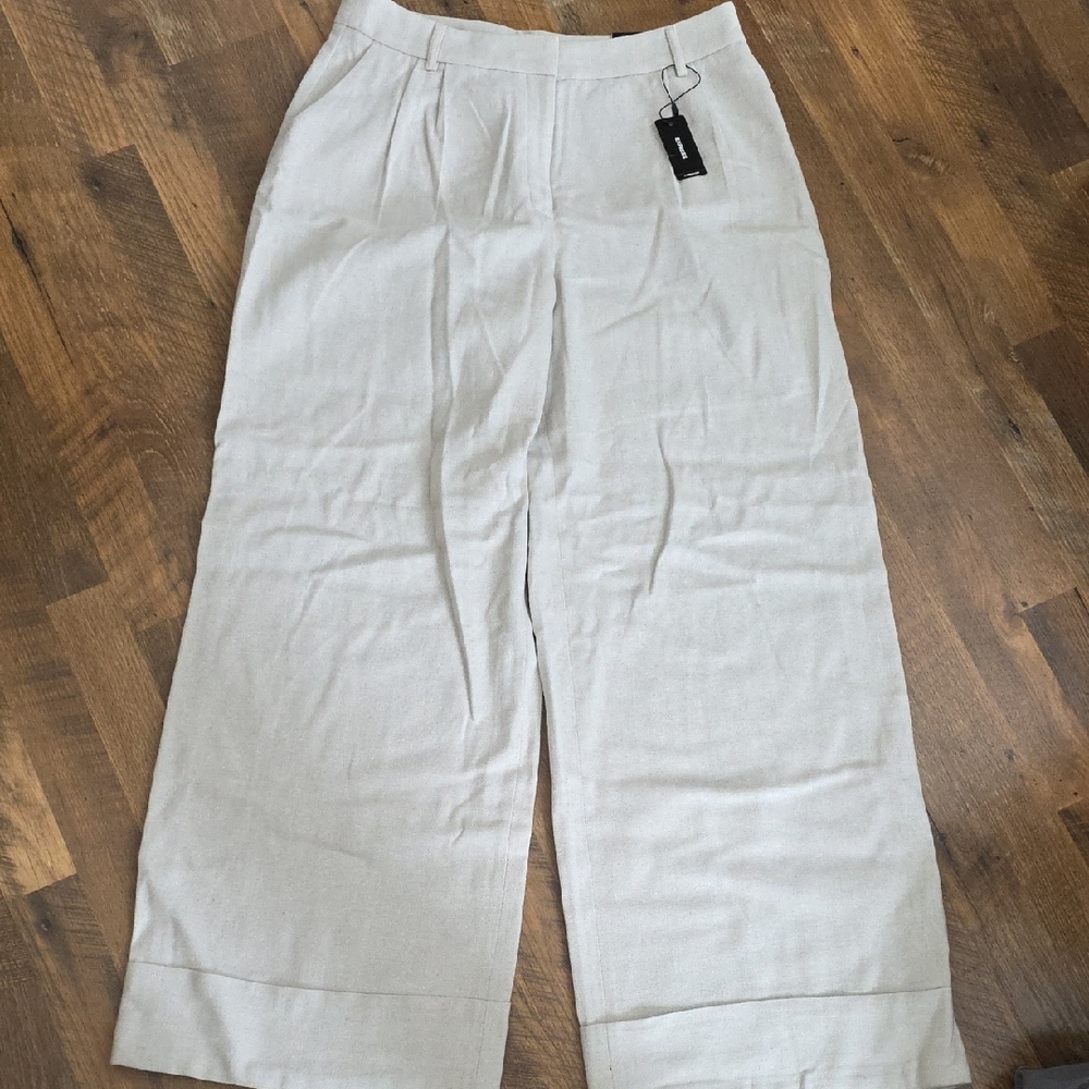Express Cream Trousers